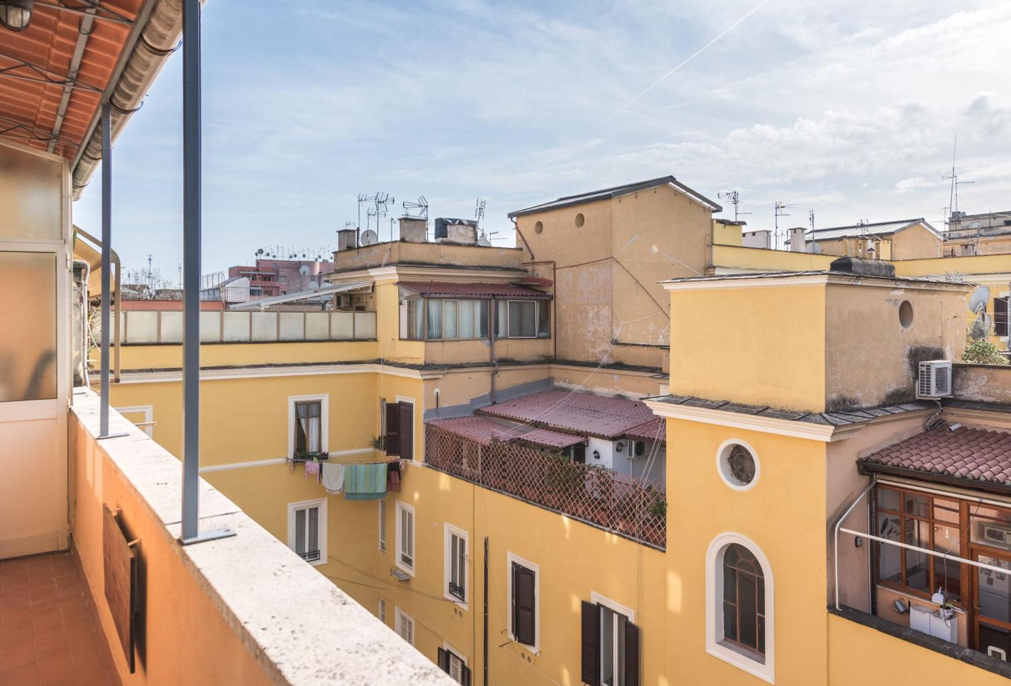 Vaticano-metro A 1 Min, Urban Rooftop Apartment Rome